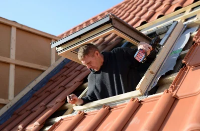 Pose de fenêtres de toit Velux au Pailly